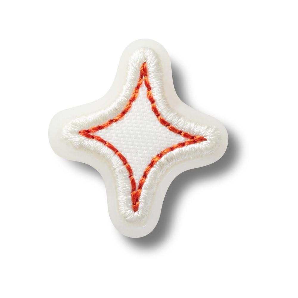 Jibbitz™ Estrela de 4 Pontas Artesanal Único
