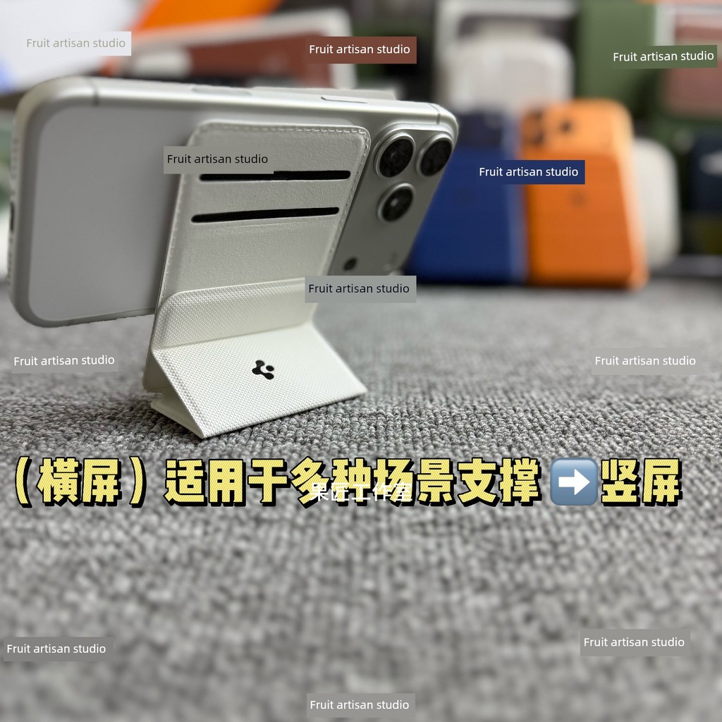 carteira magsafe Novo espigen magnético MagSafe titular do cartão Huawei Apple U