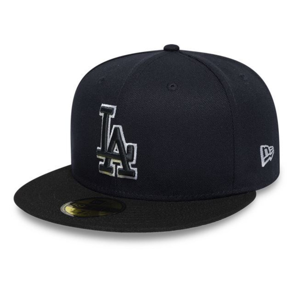 BONÉ NEW ERA 59FIFTY LOS ANGELES DODGERS AZUL — GLOW IN THE DARK | FECHADO (FITT