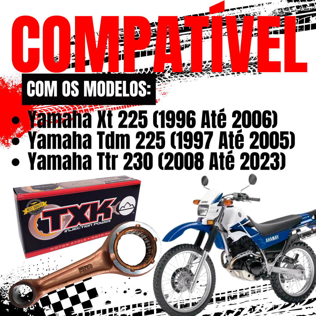 Biela Completa Yamaha Xt 225 Tdm 225 Ttr 230 Txk — imagem 2 de 2
