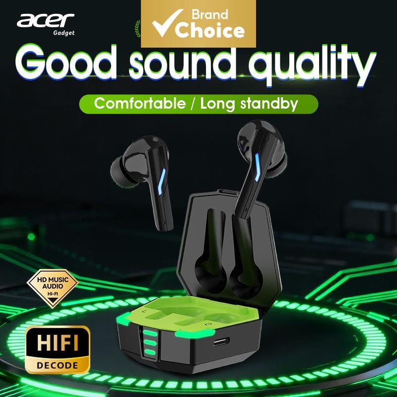 Fones de ouvido Acer OHR625, fones de ouvido Bluetooth sem fio, tipo C, com microfone, fone de ouvido 40mAh, fone de
