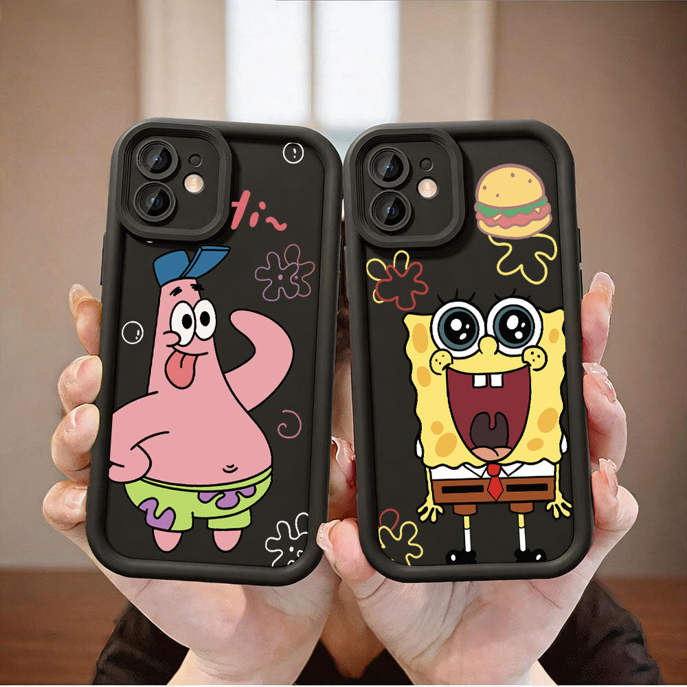 Silicone Macio Preta Capinha Para Samsung A17 A16 A15 A14 A13 A12 A11 A07 A06 A05 A04 A03 A10 A10S 4G 5G DD072