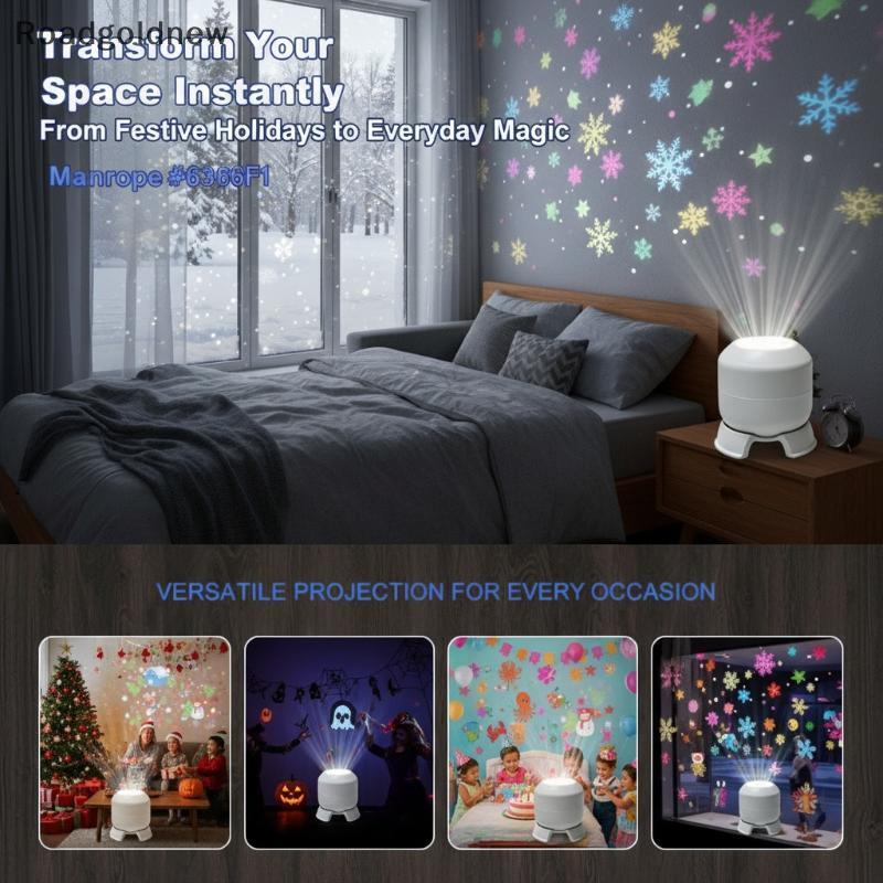 Imagem Lâmpada De Projetor Oceano LED Dinâmico RGN Com Conectividade USB Para Experiência De Luz Noturna Relaxante NW