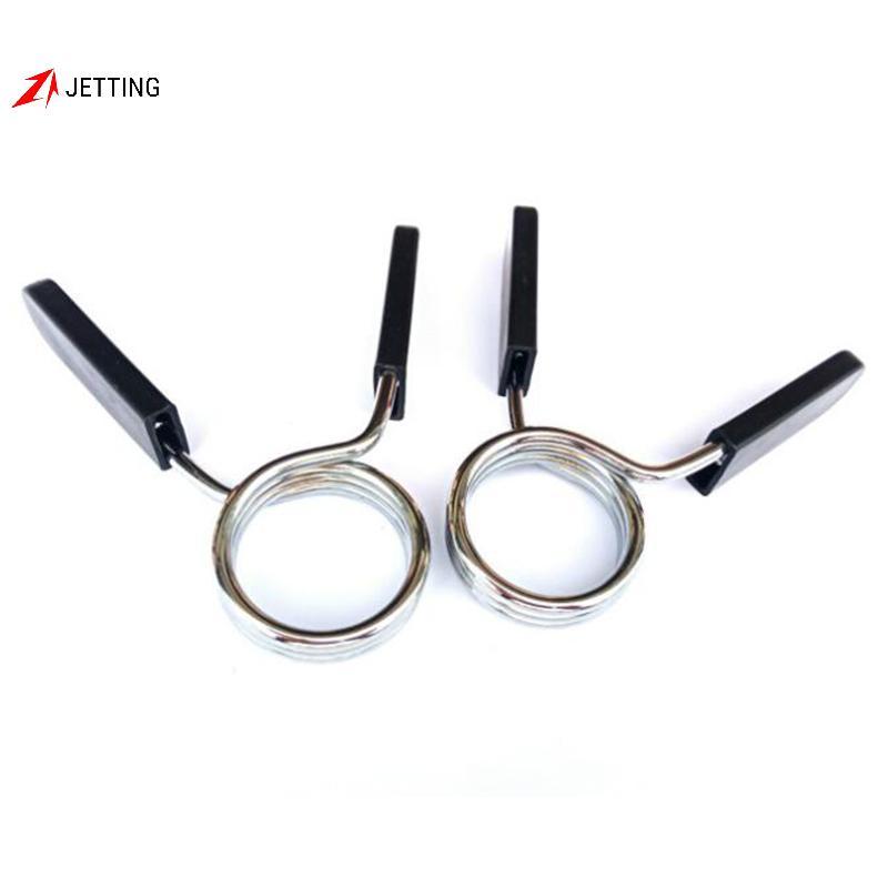 [Jetingbuy] Braçadeira De Barra , Clipes De Colarinho De Mola , Peso De Academia , Haltere , Kit Lo , Novo