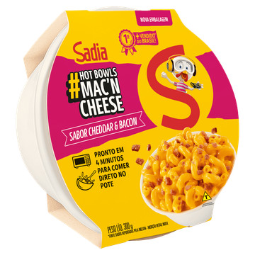Sadia Mac'n cheese bacon congelado 300g