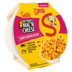 Sadia Mac'n cheese bacon congelado 300g