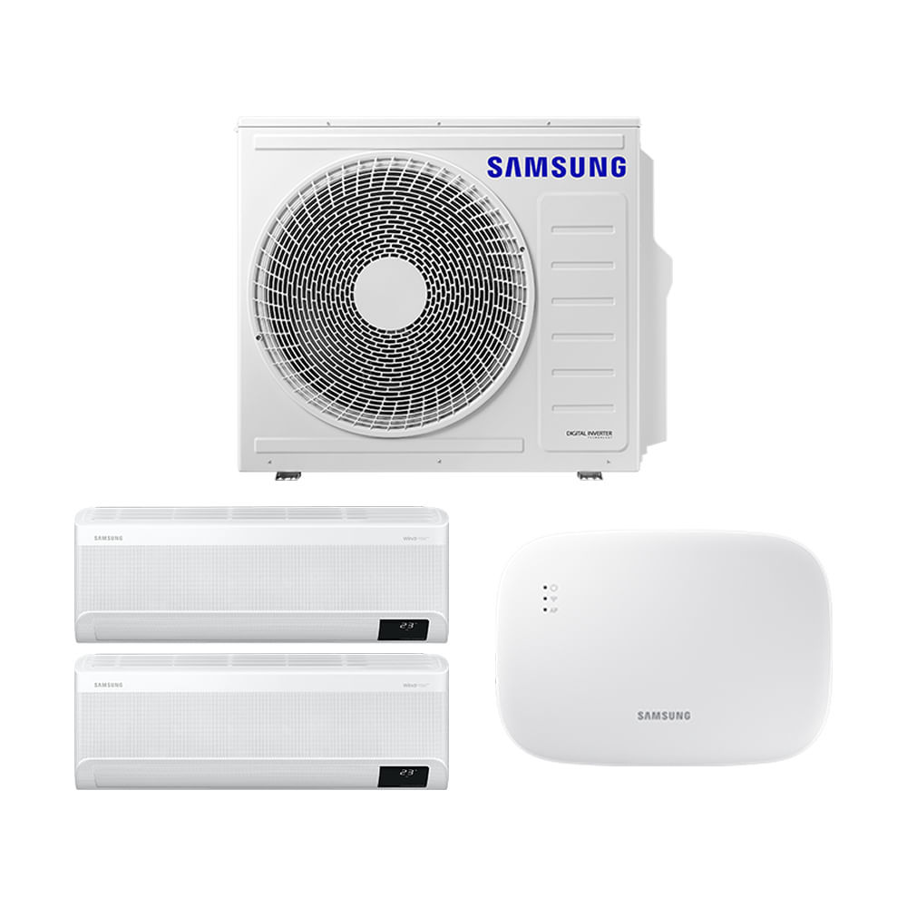 Samsung Bi-Split WindFree 24.000 BTUs (1x 9000 HW + 1x 24000)