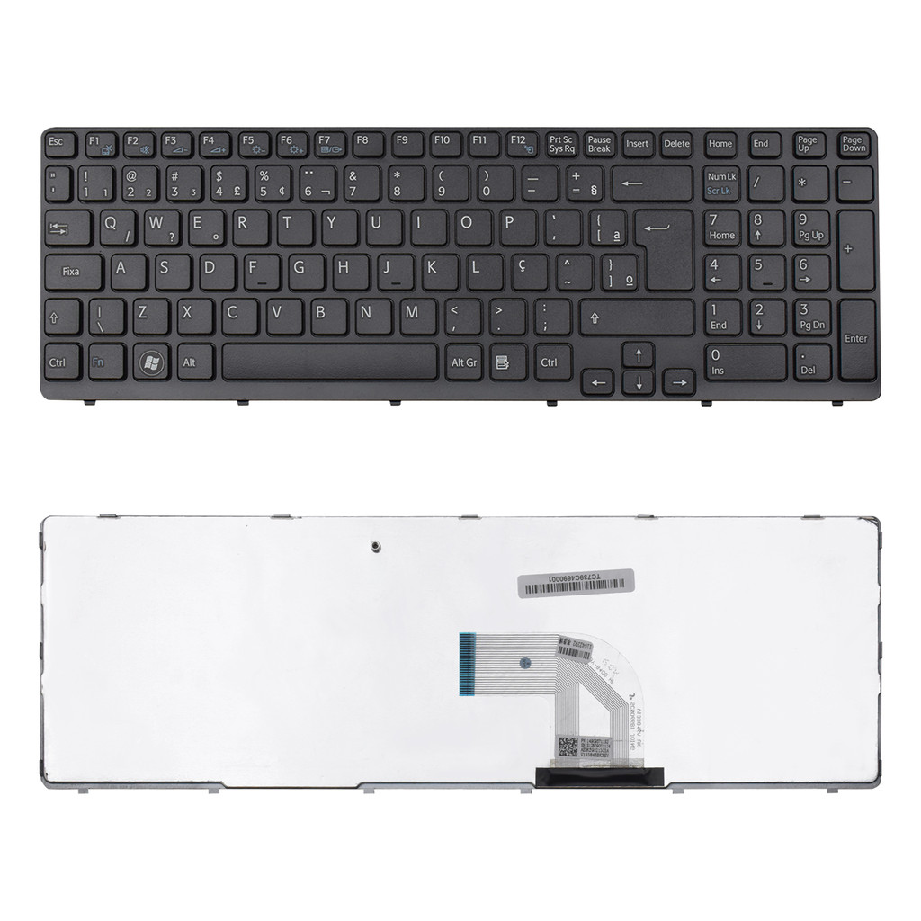 Teclado para Notebook Sony Vaio SVE-15 SVE151D11X SVE15111EBS