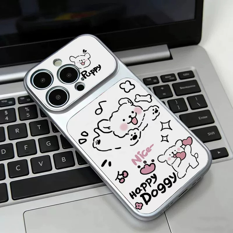 Capa de Telefone Flying Puppy para Samsung Galaxy A07 M07 F07 A06 M06 F06 A05S A04S A04E M04 F04 A03 Core A03S Capa Maci