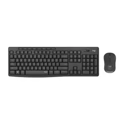 Kit Teclado e Mouse MK295 Silent sem Fio Logitech Preto