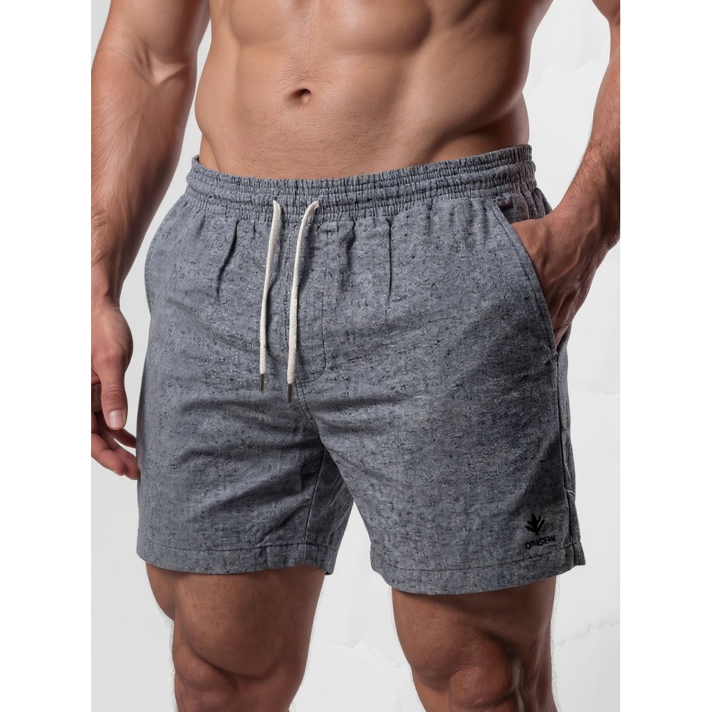 Kit 3 Bermudas Masculinas Linho Elastano Praiana Confortável Verão — Belli Modas