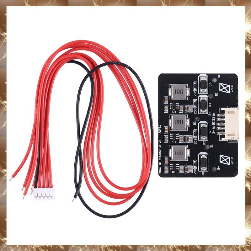 (Placa Balanceadora Ativa Div 4S Lifepo4 Lipo Li-Ion De Transferência De Bateria De Lítio 1.2A Módulo De Alta Corrente