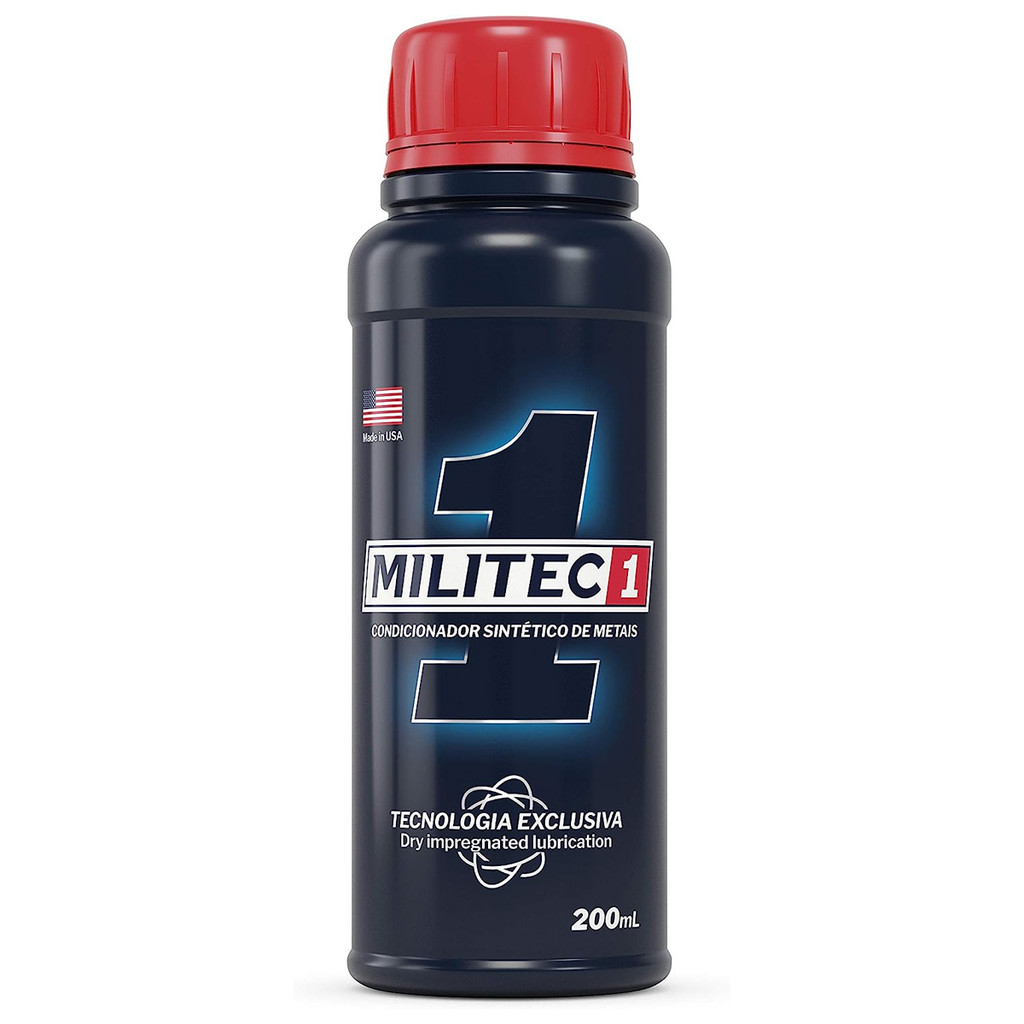 Condiciondor De Metais Militec1 200ml Protege Motor De Carro Moto Caminhão Máquinas Transmissão Diferencial
