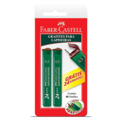 Grafite 0.5 mm SM/TMG05HB\528519 com 2 unidades Faber-Castell
