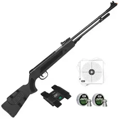 Espingarda Pressão 5.5 Fixxar Black Nitro GasRam +Chumbinhos