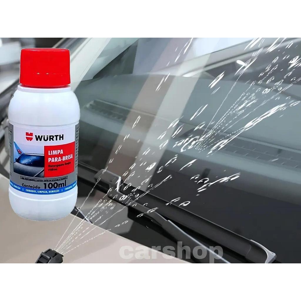 Limpa Para Brisa Wurth 100ml Limpador Vidros Fluidos Wurth — imagem 2 de 2