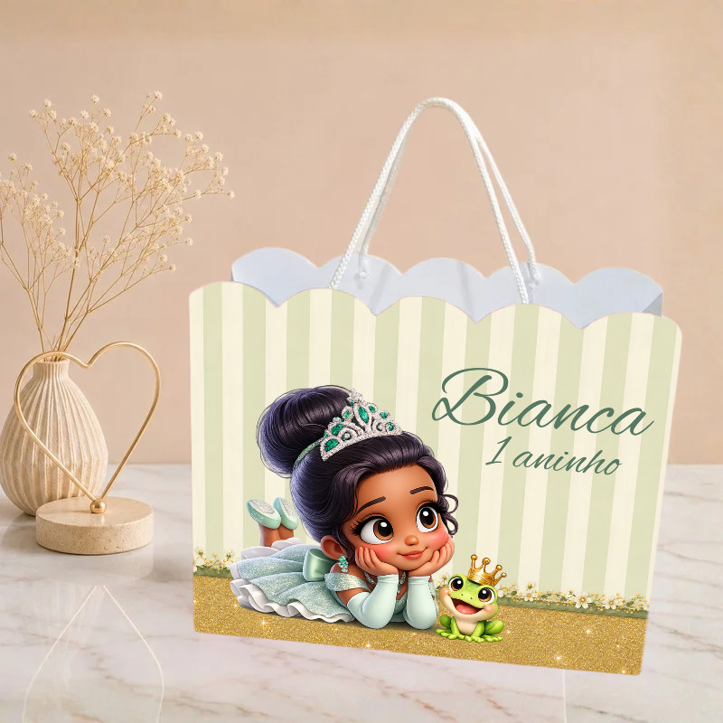 Sacolinha A Princesa e o Sapo, Personalizado | Sacolinha | Mimos | Lembrancinha | Aniversário BATMAN PEGUE E MONTE