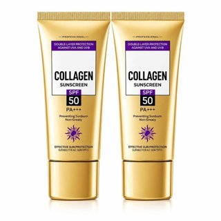 Protetor solar facial, loção hidratante diária, fórmula leve e não oleosa, adequada para todos os tipos de pele, pacote 