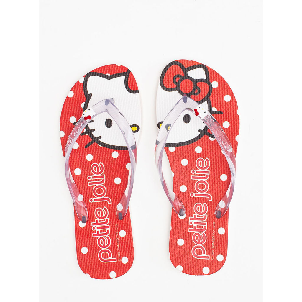 Chinelo Petite Jolie Translúcido/Hello Kitty 14 PJ7206HK