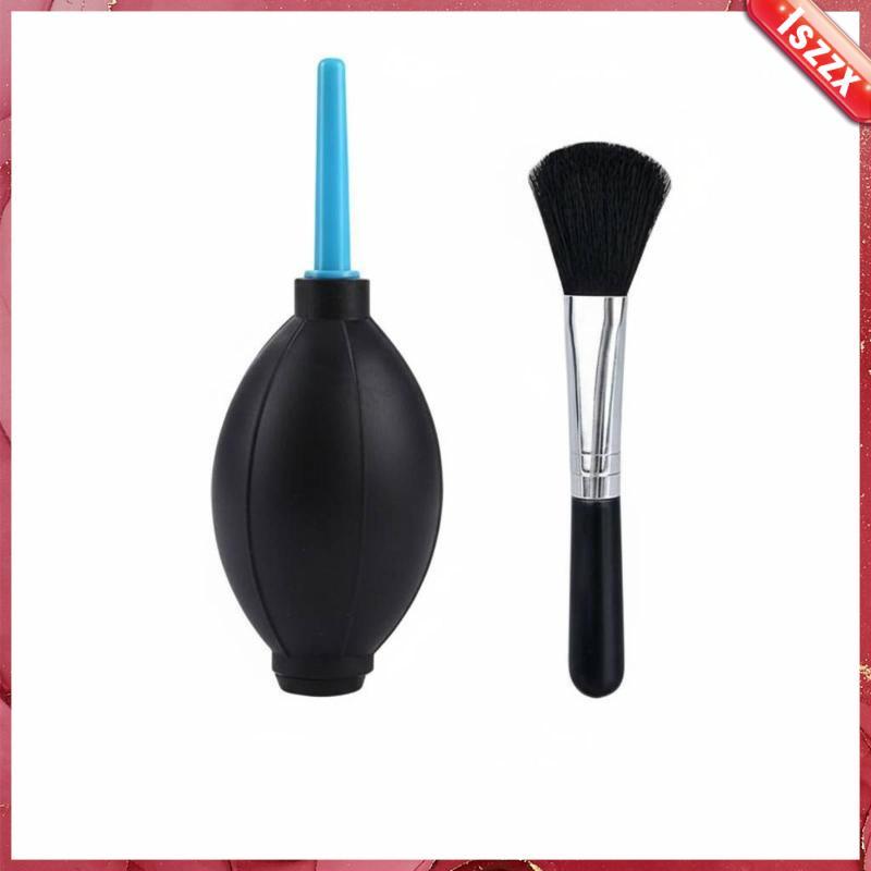[Lszzx] Conjunto De Soprador De Ar E Escova De 2 Peças Kit Multifuncional De Limpeza De Lentes De Câmera Macio