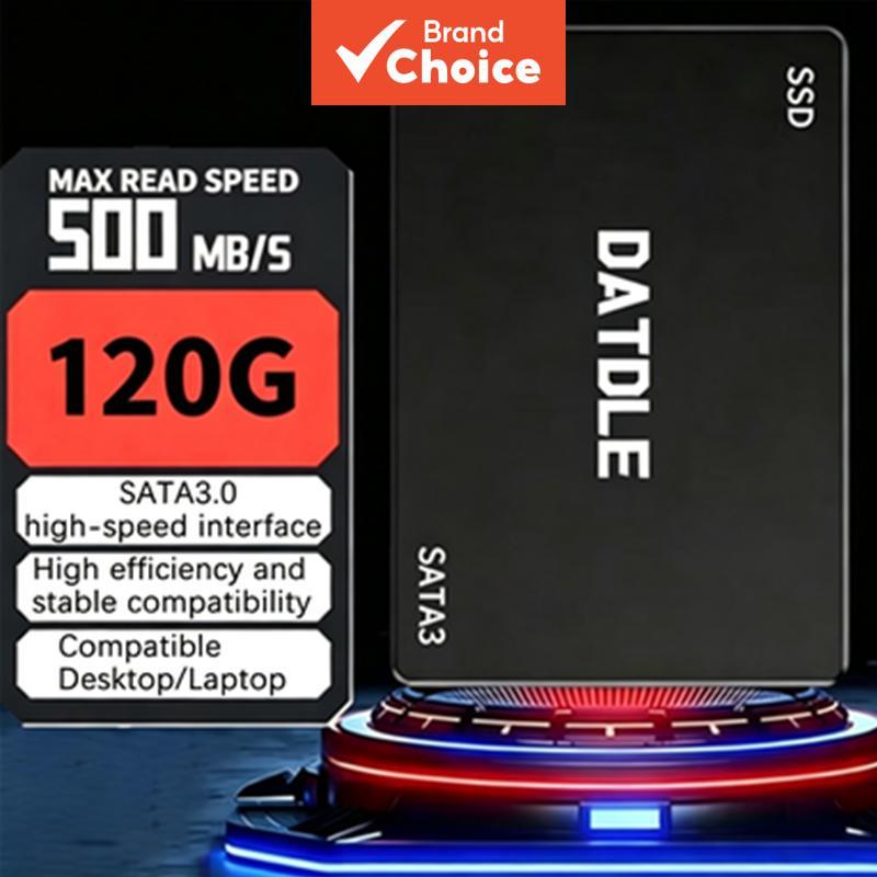  SSD de Alta Velocidade SATA III 6Gb/s, Ampla Compatibilidade, Múltiplas Capacidades 60GB/120GB/128GB/240GB/256GB,