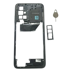 Aro lateral Sem Lente Redmi 10 + Chave Ejetora + Gaveta De Chip