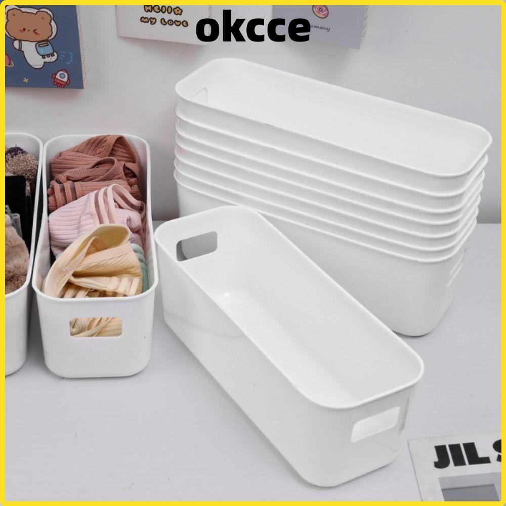 Caixa De Armazenamento De Mesa OKCCE , Organizadora De Cozinha Empilhável De Grande Capacidade , Recipientes Organizador