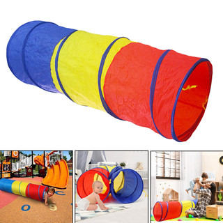 1.8M Meninas Crianças Brincam De Tenda Dobrável Túnel Portátil Para Camping Bandeira Interior
