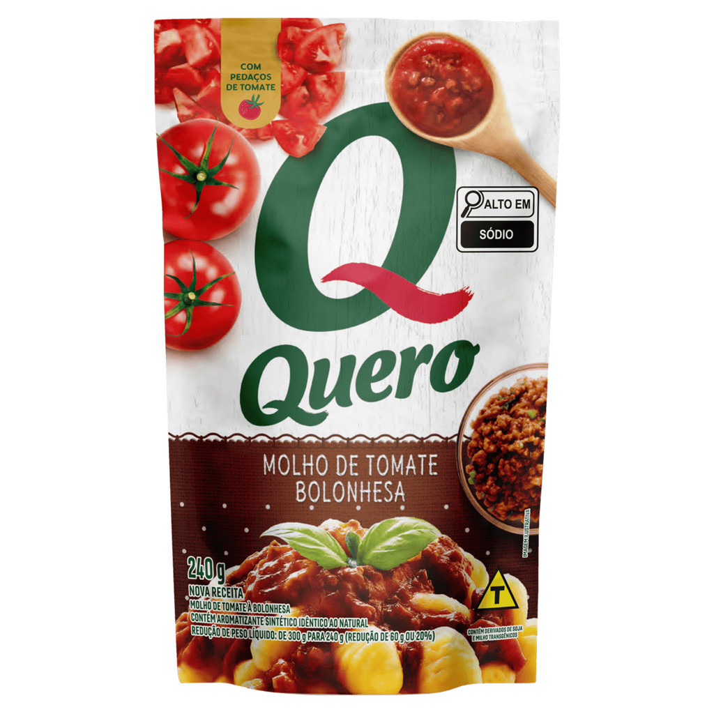 Quero Molho Bolonhesa 240g