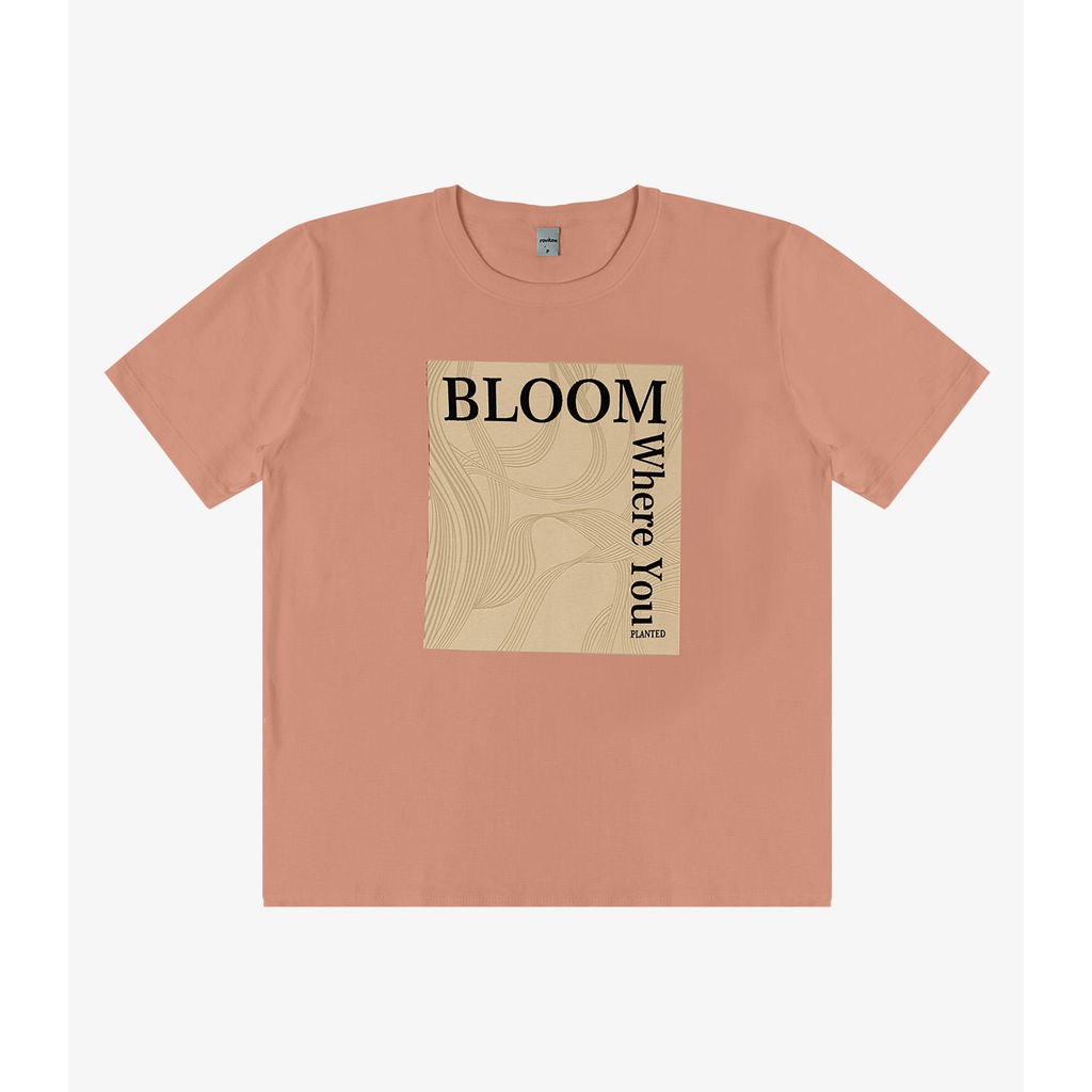 T- Shirt Feminina em Meia Malha Rovitex Marrom