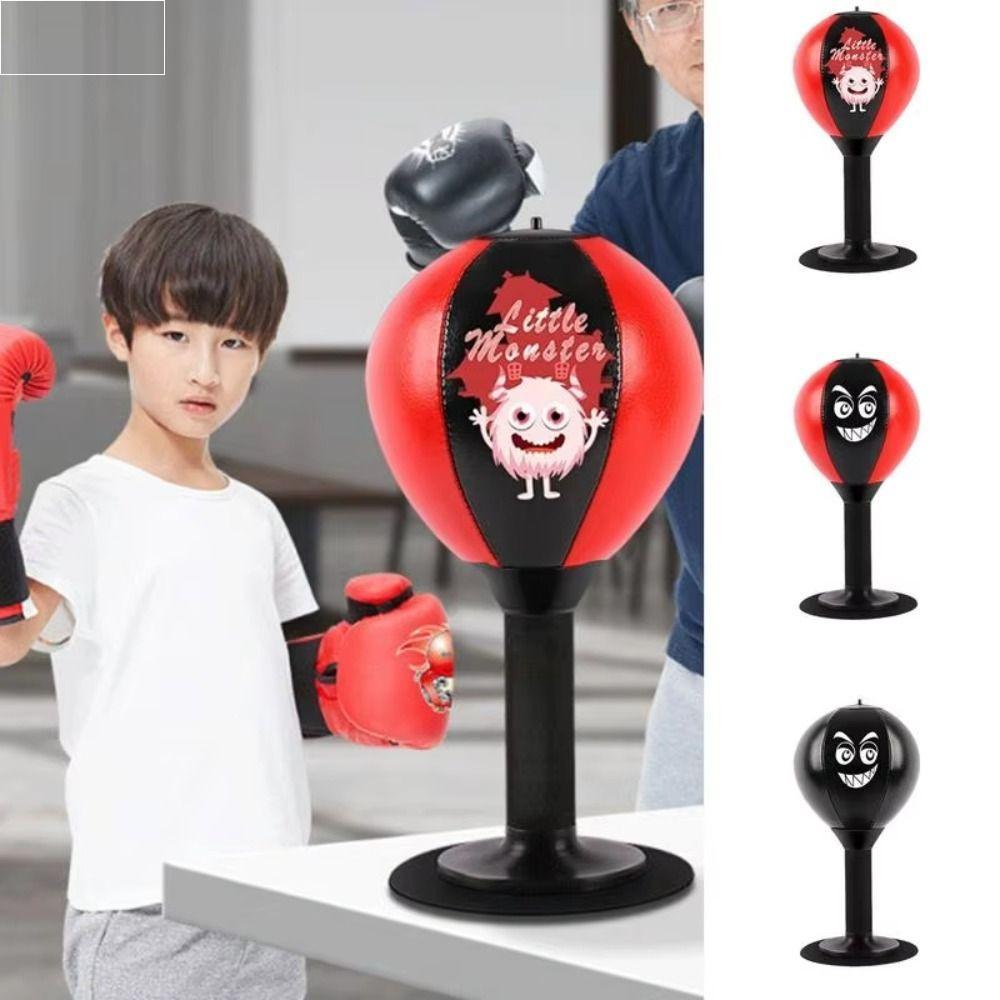 Saco De Boxe De Mesa , Treinamento Inflável Montável Na Parede , Bola De Exercício Físico