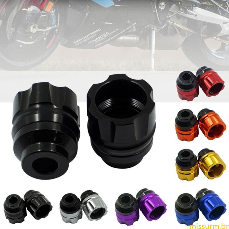 Melhor 1 Par Colisão Para Copo Deslizante Motocicleta, Acessórios Universais Scooter