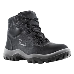 BOTA SEGURANÇA SAFETLINE MIURA BICO PVC COURO PRETO CA 12783