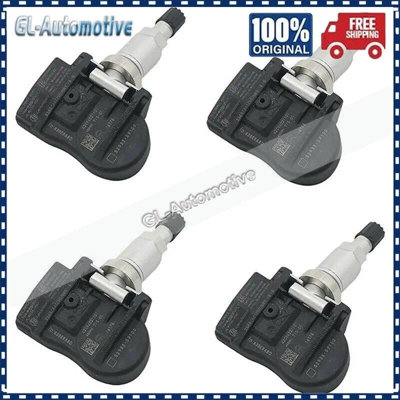 Conjunto De (4) Sensor De Pressão Dos Pneus TPMS 433MHZ Para Hyundai Elantra Santa Ioniq Kona Veloster Kia Sportage Niro