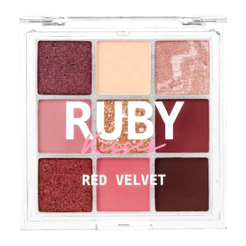 PALETA DE SOMBRAS SWEETS COLLECTION RK 9 CORES RED VELVET