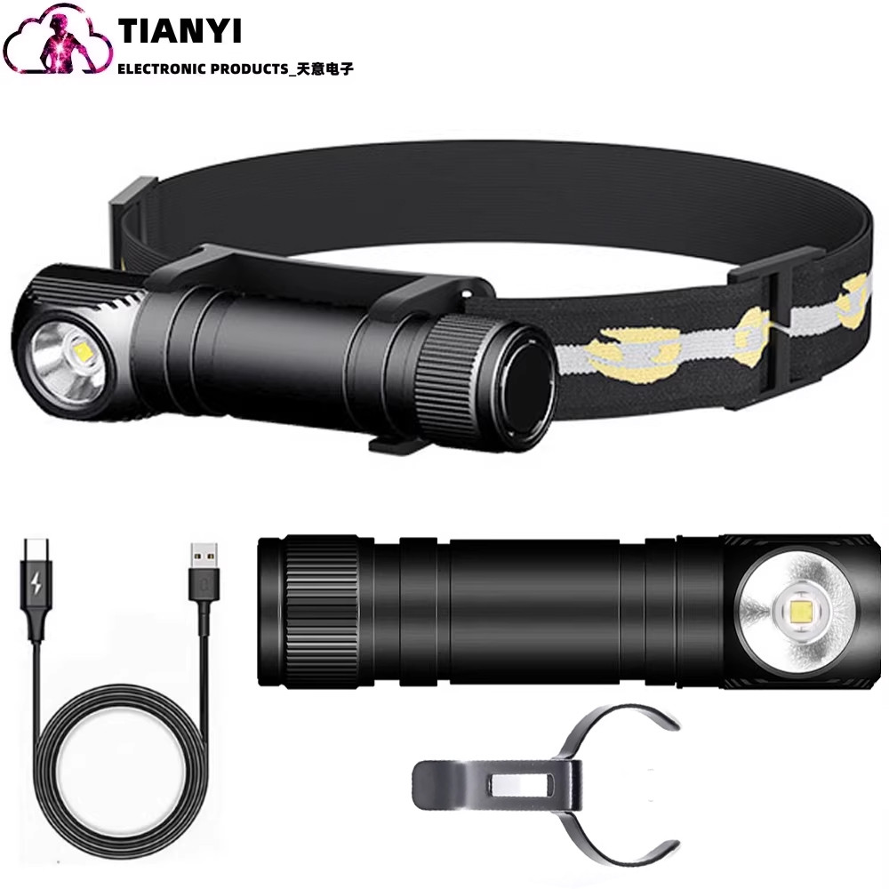 Lanterna liga de alumínio farol L2 luz forte iluminação ao ar livre canto entediado luz trabalho acampamento noite pesca