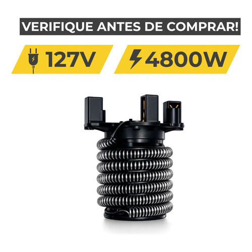 Resistencia Para Torneira Elétrica Fame Elegance 127v 4800w Pratimix — imagem 2 de 2