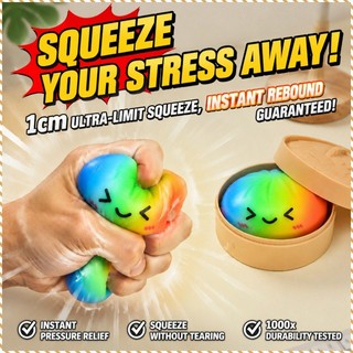【Fofo E Realista】JMY - Brinquedo de apertar realista e colorido de pãozinho cozido no vapor/Antiestresse/Infantil