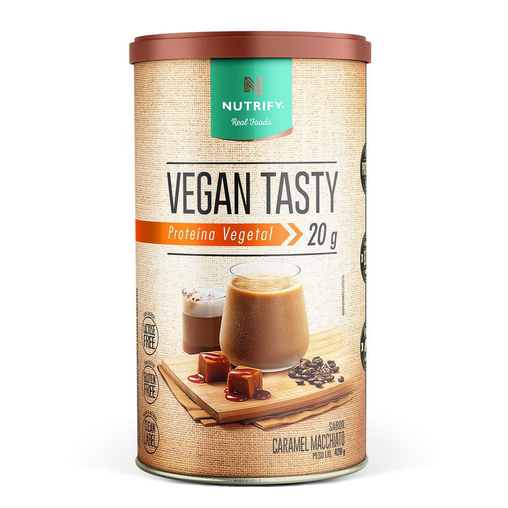 Nutrify Vegan Tasty Proteína Vegetal em Pó - 420g