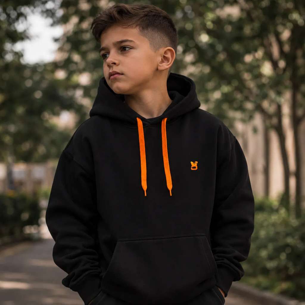 Moletom Canguru Infantil Confortável Quentinho Flanelado Agasalho Masculino Blusa Frio Capote USECO