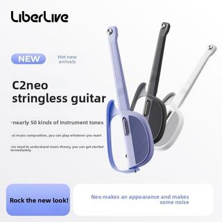 LiberLive C2 Neo guitarra sem cordas bloqueio automático guitarra elétrica inteligente Zero básico iniciante tocando can