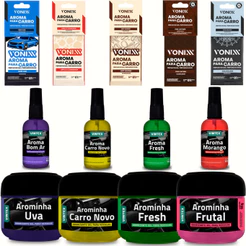 Arominhas Cheirinhos Para Carro e Ambientes Spray Gel Sache Vintex Vonixx
