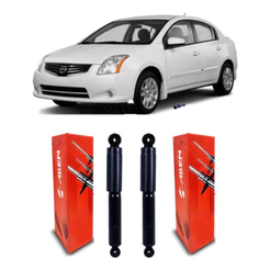 Par Amortecedor Traseiro Nissan Sentra 2007 08 09 10 11 2012
