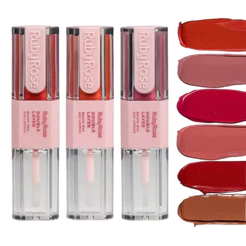 Batom Duo Ruby Rose Double Layer Hbl6102