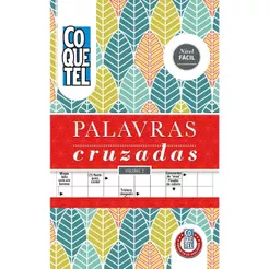 Livro Coquetel Espiral Palavras Cruzadas | Vol. 2 | Nível Fácil