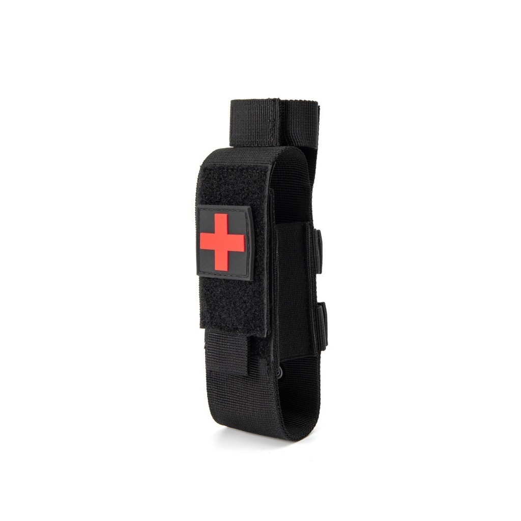 Tático edc hemostático cinto saco tesoura saco de armazenamento de lanterna ao ar livre saco portátil tático saco de gat