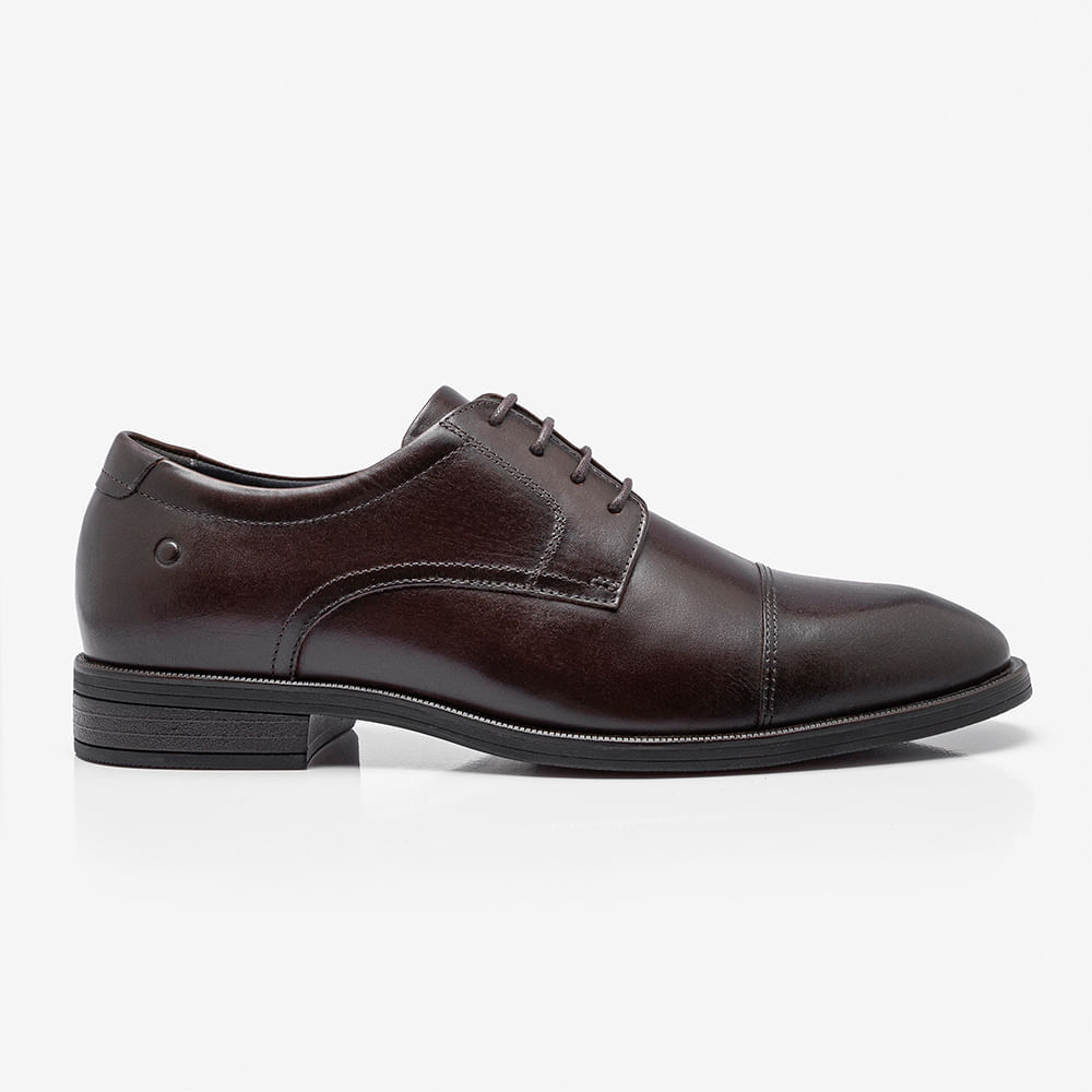 Sapato Masculino Duke Couro Marrom Hi-Soft 32