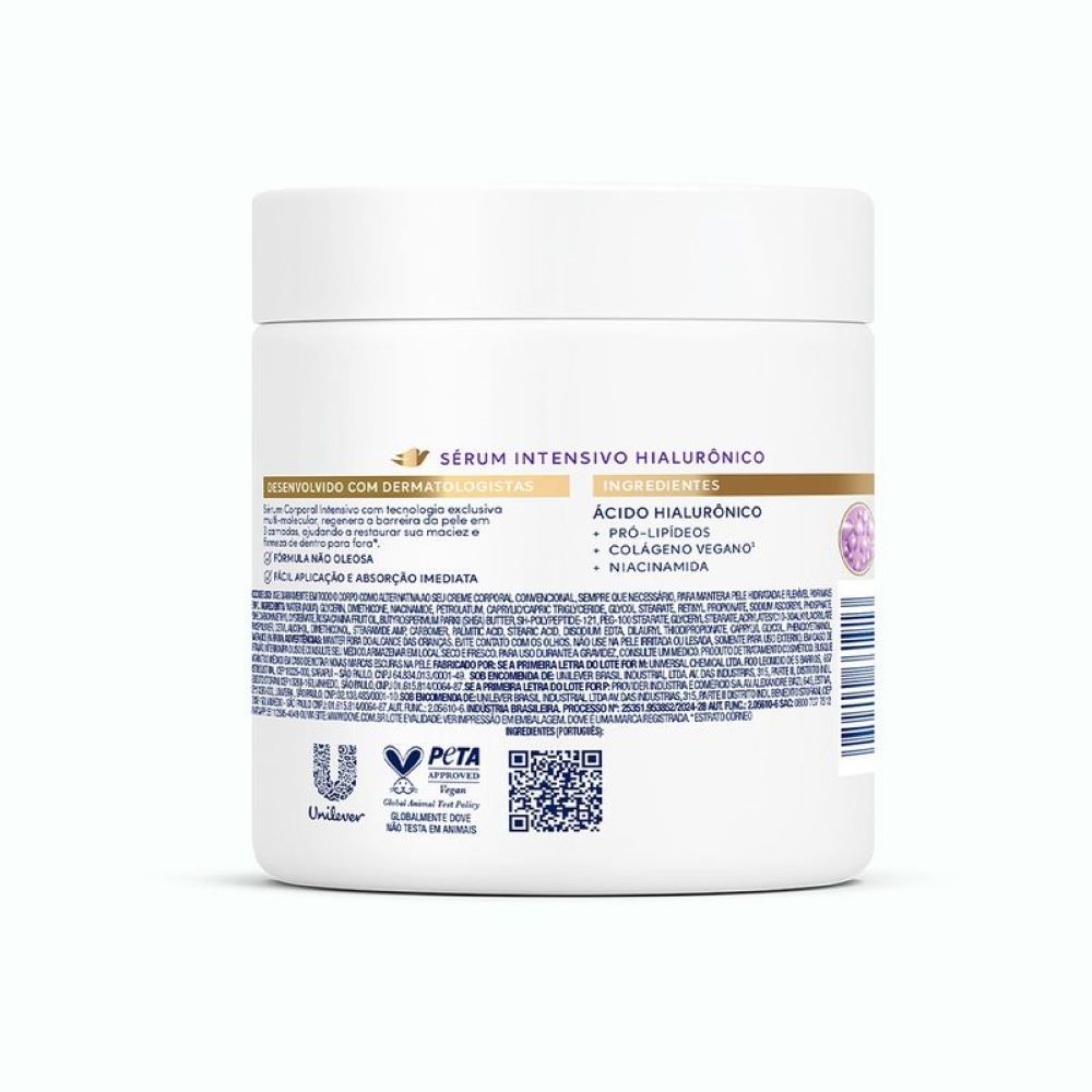 Sérum Corporal Intensivo Dove Hialurônico 450g · foto 2