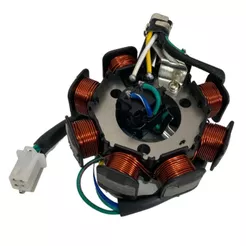Estator Honda Cg 125 Titan Ks/Es/Kse 2003 Até 2004 - CG 125 Fan Ks 2005 Até 2008