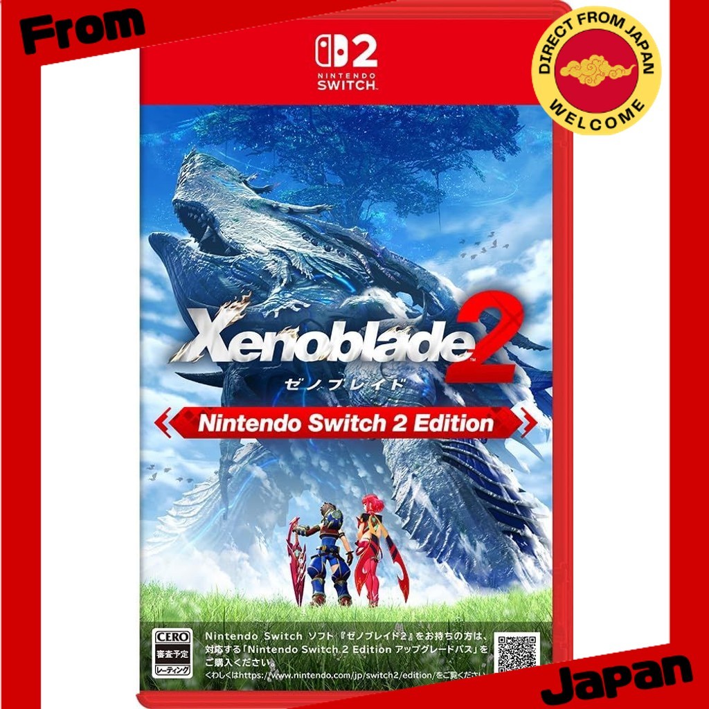 Xenoblade Chronicles 2 Edição Switch 2 para Nintendo Switch - Jogo RPG Novo Gráficos 4K 60fps [Direct from Japan]
